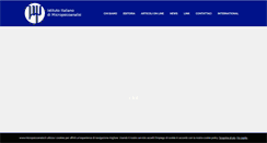 Desktop Screenshot of micropsicoanalisi.it